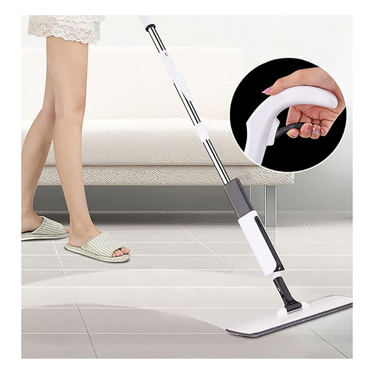 🧼Mopa Trapero con Spray Rociador