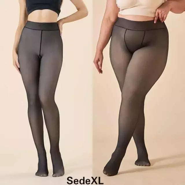 💃Calzas Efecto piel Chiporro con pie S a XL