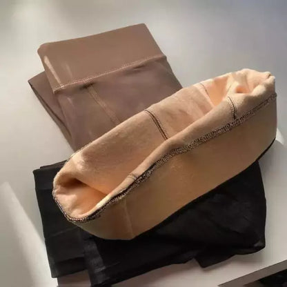 💃Calzas Efecto piel Chiporro con pie S a XL