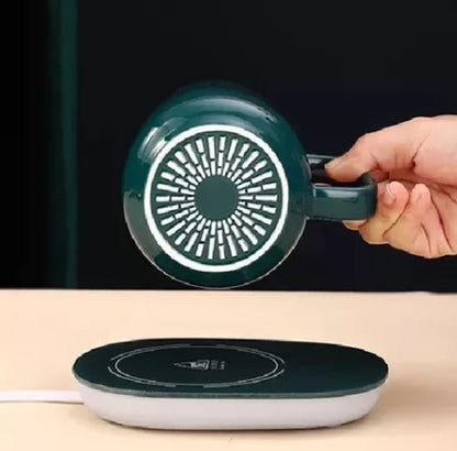 ☕Taza con Calentador Eléctrico