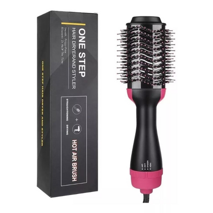 👩‍🦰 Cepillo 3 en 1 Peina - Seca - Alisa