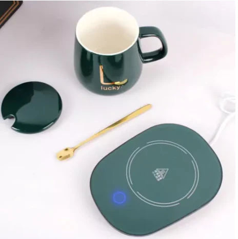 ☕Taza con Calentador Eléctrico