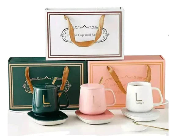 ☕Taza con Calentador Eléctrico