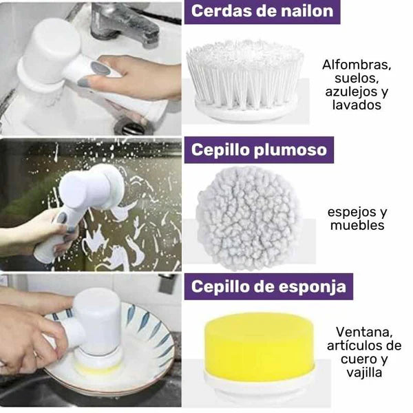 🧽Cepillo De Limpieza Magic Brush 5 en 1
