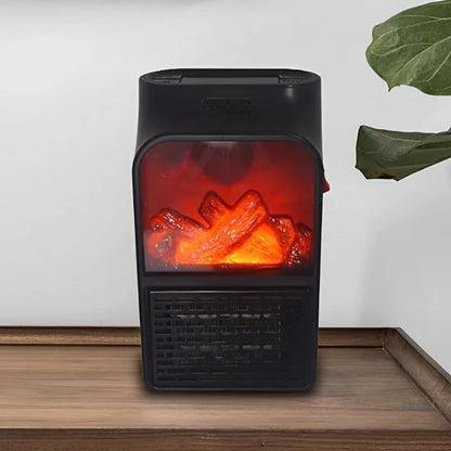 🔥Calefactor Eléctrico Portátil 1000W Efecto Llama