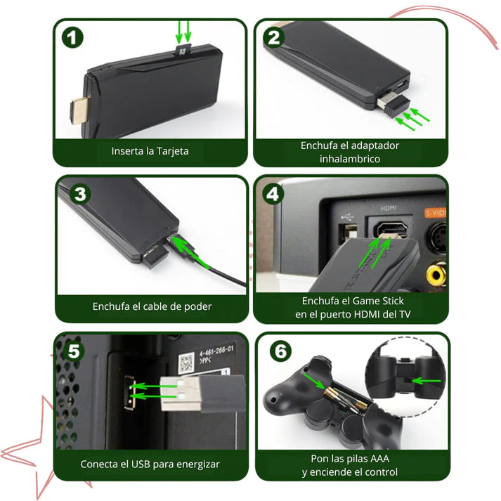 🕹️Consola Retro Game Stick