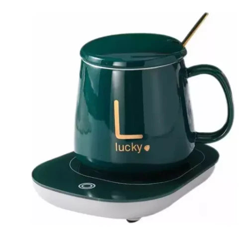 ☕Taza con Calentador Eléctrico