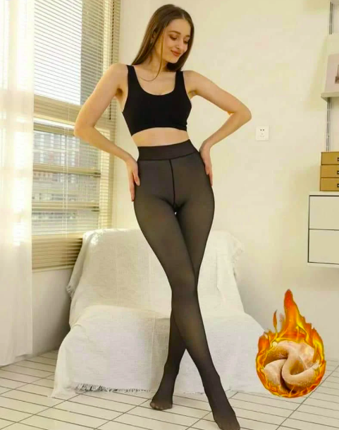 💃Calzas Efecto piel Chiporro con pie S a XL